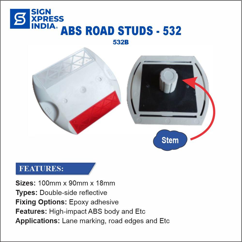 Abs Road Stud - 532b