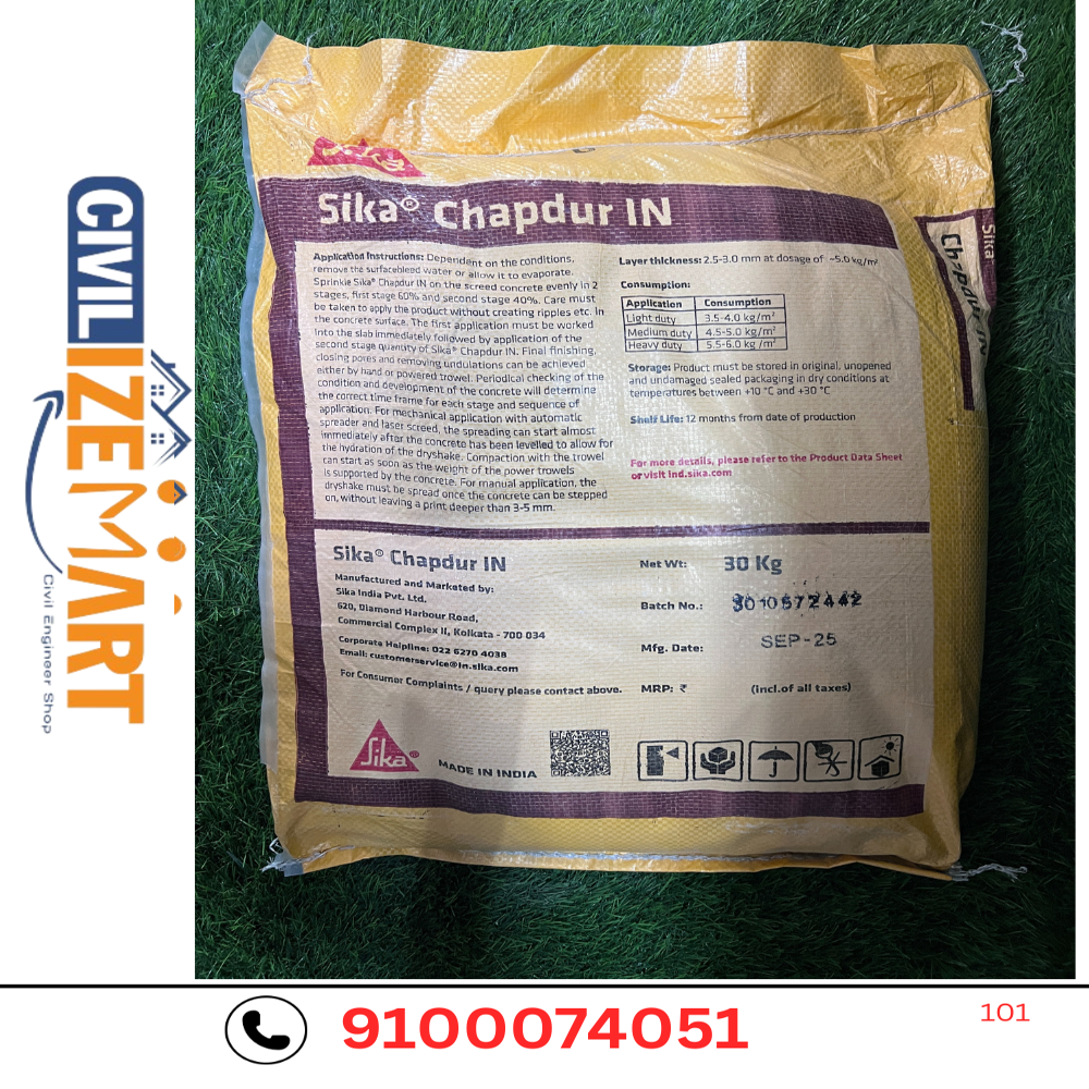 Floor hardener - sika chapdhur non metallic floor hardener trader