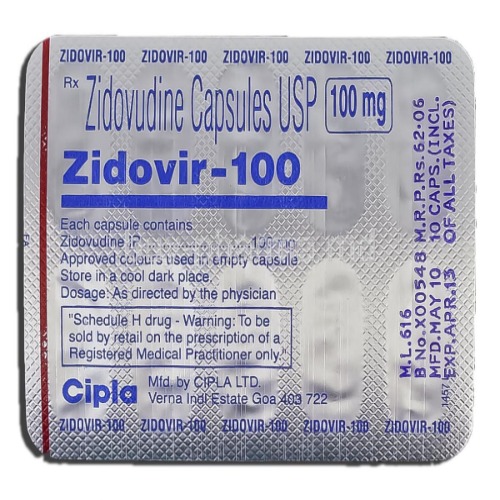 Zidovir 100 mg Capsule