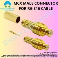 MCX Male For RG 316 Cable
