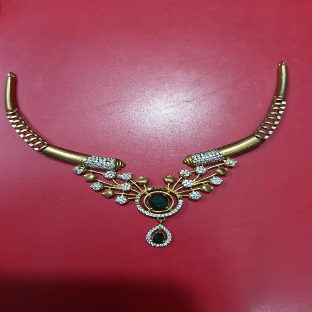 Emerald Radiance Designer Necklace