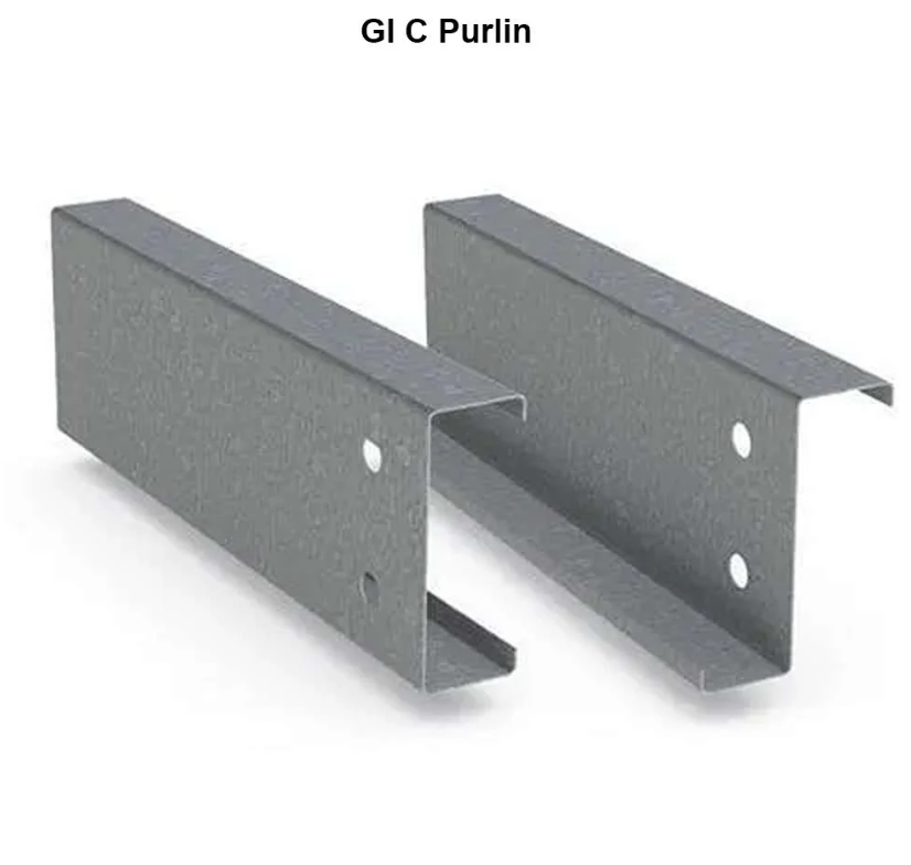 Galvanised Iron C Purlin