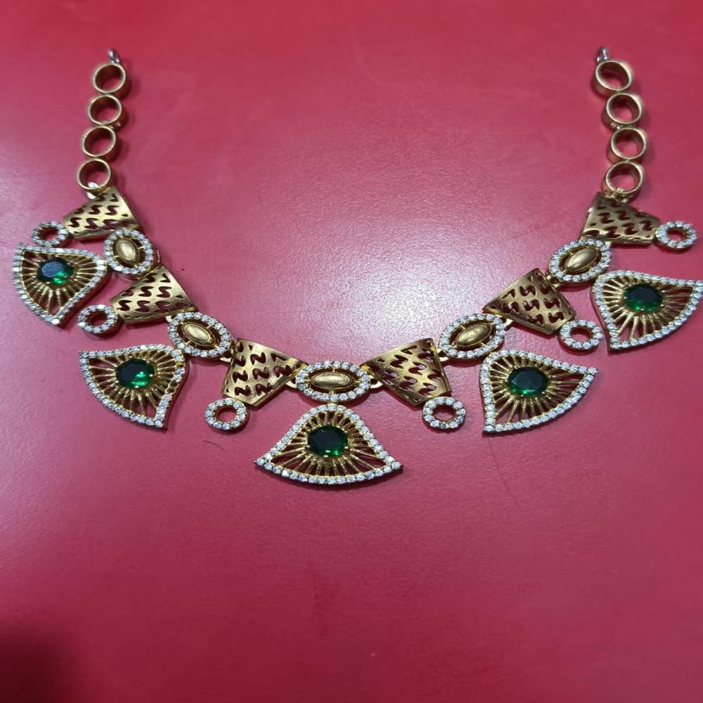 Emerald Aura Heritage Necklace