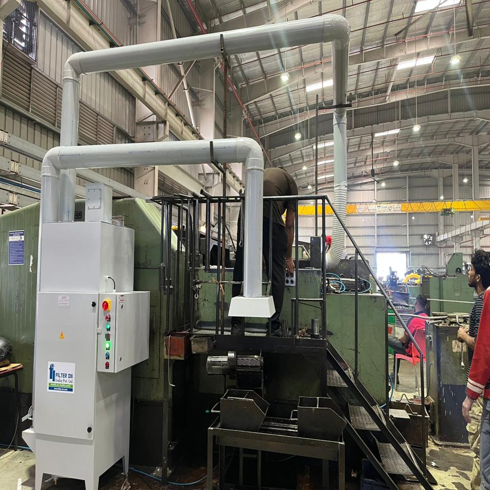 Oil Mist Extraction System For Cold Forging Machines Fasteners Manufacturing
