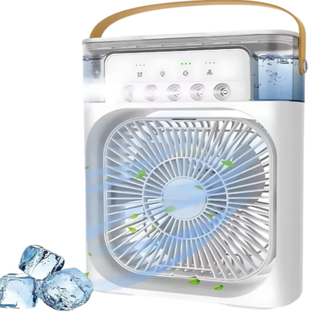 mini mist air cooler single fan