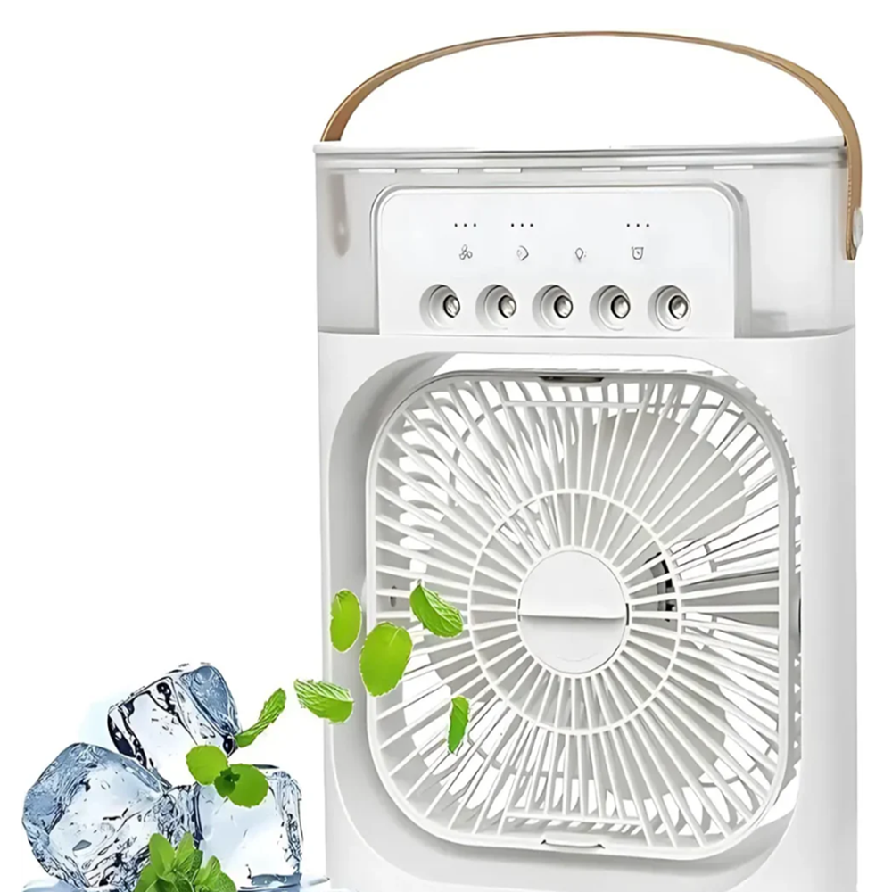 mini mist air cooler single fan