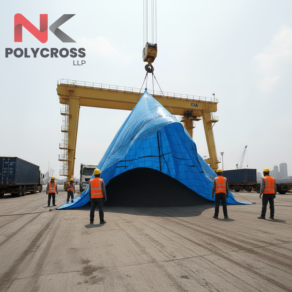 Unloading Area Cover - Color: Blue