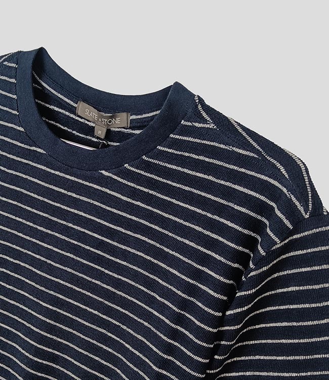 M11383 SLATE & STONE Mens Jacquard T-Shirts