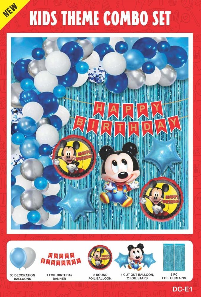 Penguin And Outer Space Kids Theme Combo Set