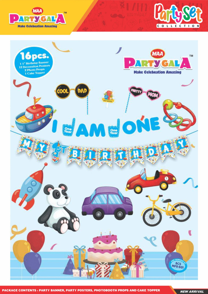 Animal Ride Birthday Combo Set