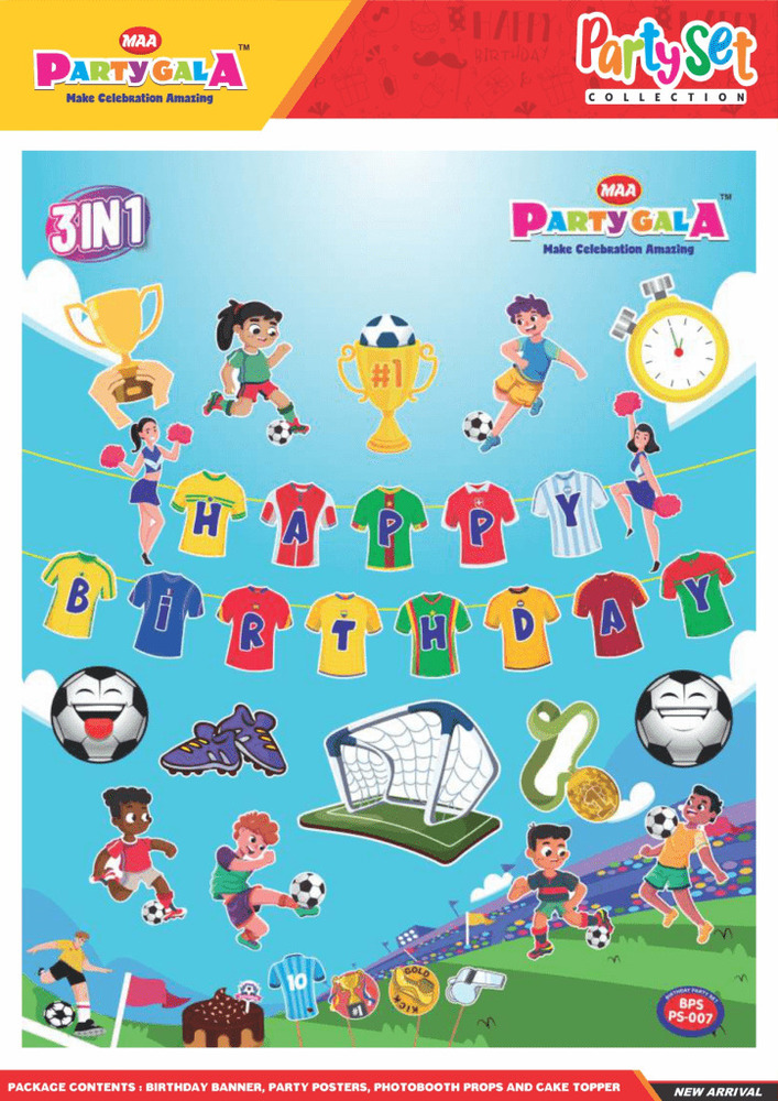 Soccer Mania Celebration Set