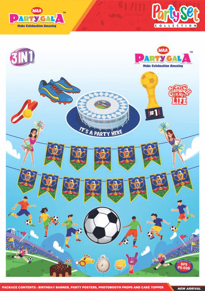 Football Champion Celebration Combo Set