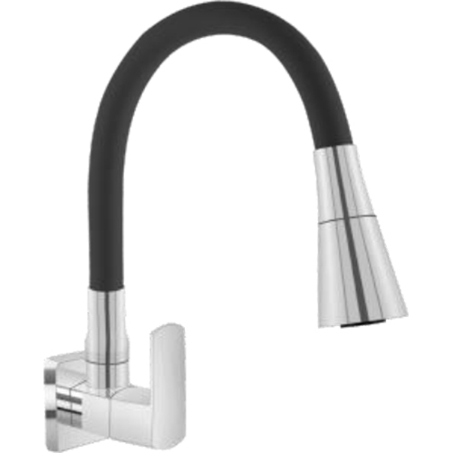 BQ 2832 SINK COCK WITH FLEXIBLE PIPE - DUAL FLOW