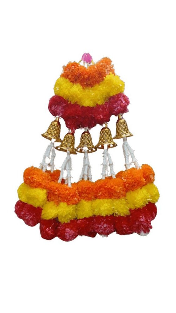 Artificial Marigold Fluffy Flowers