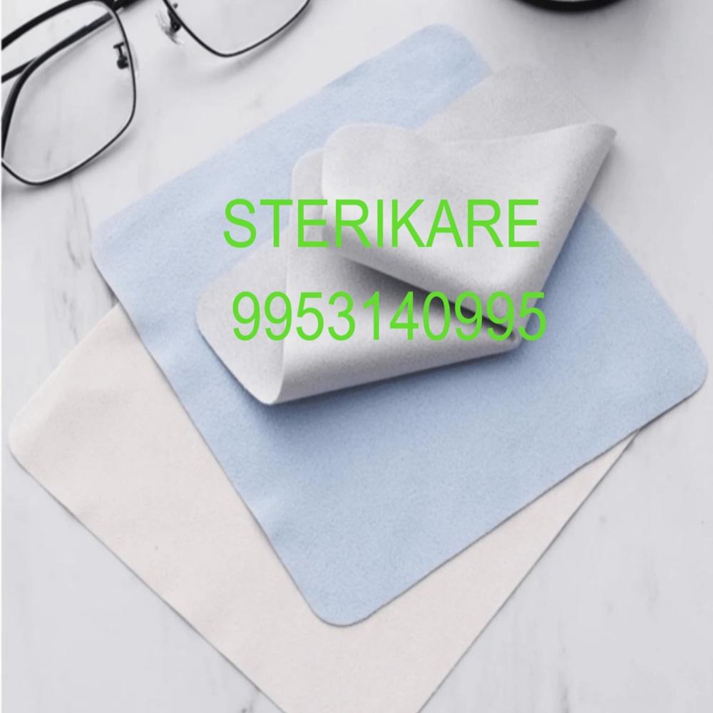 Eyeglass cleaning fabrics