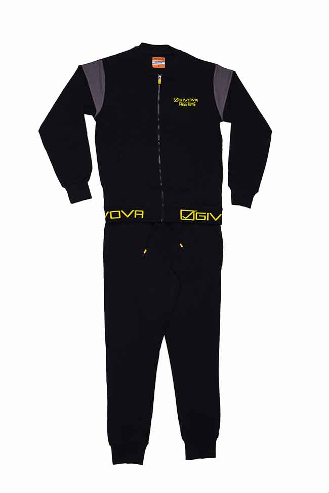 M11404 GIVOVA Mens Fullzipper French Terry Jogging Set