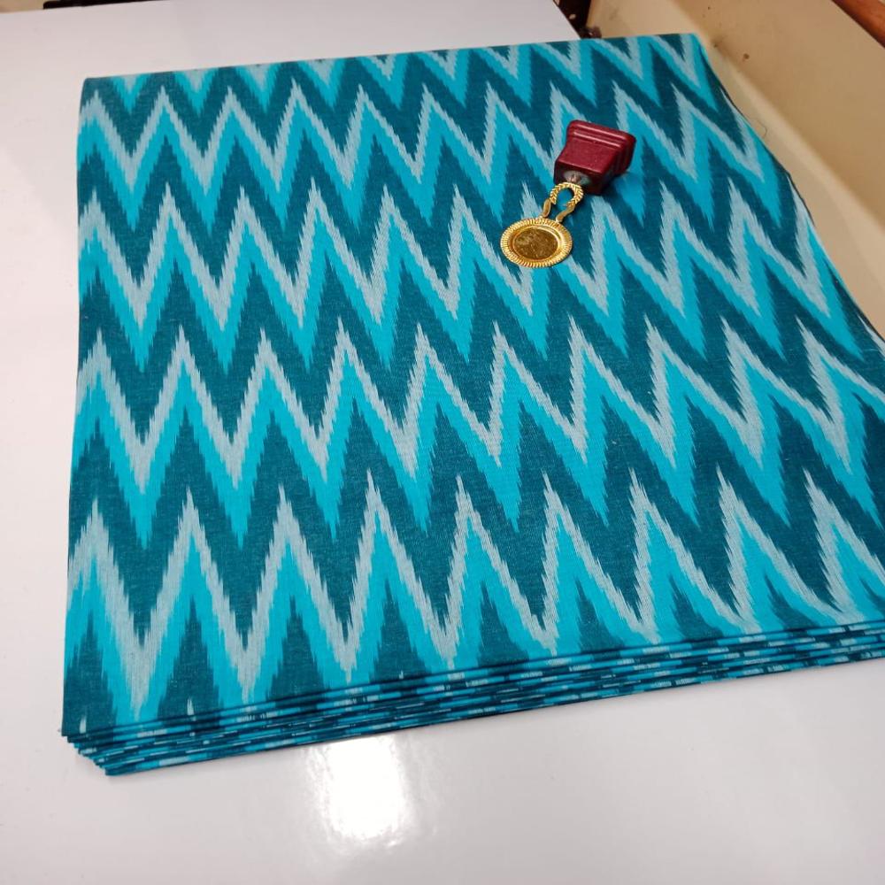 Pure cotton ikkat fabrics bulk
