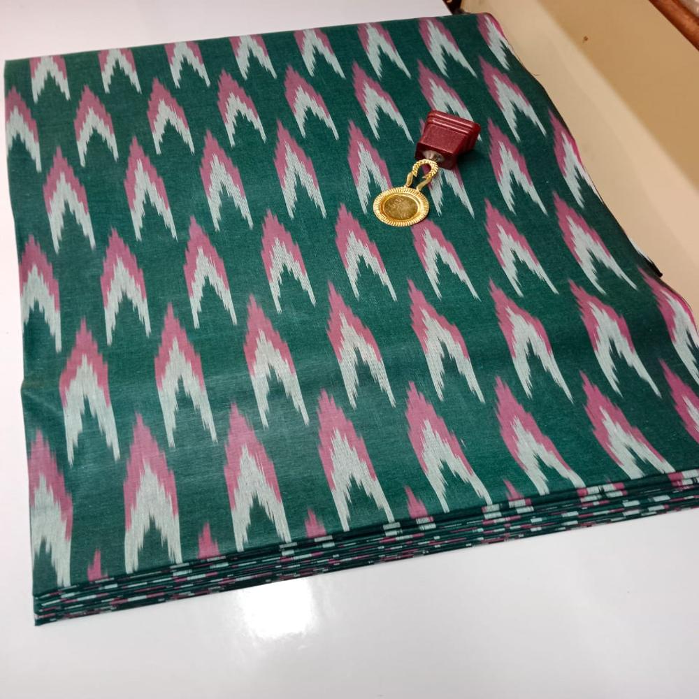 Pure cotton ikkat fabrics bulk