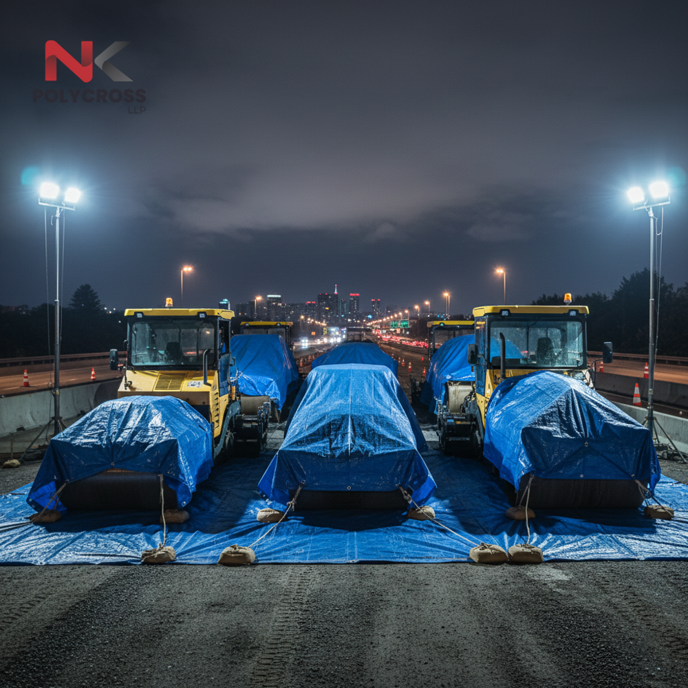 Infrastructure Protection Sheet - Color: Blue