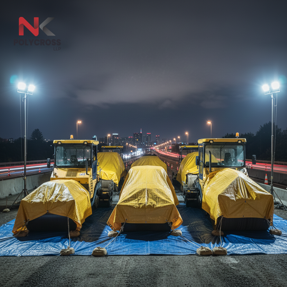 Infrastructure Protection Sheet - Color: Blue