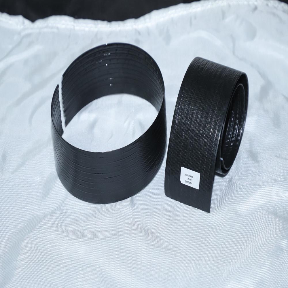 Vt Polymeric Strap - High Tenacity Polyester, 1.85-1.95 Mm Thickness, Black | Durable, Uv Resistant, Easy Installation, High Performance