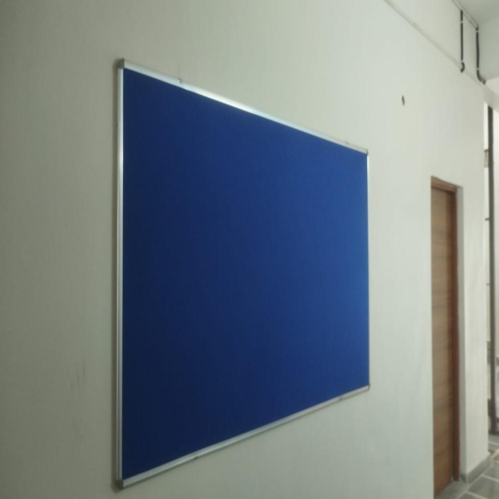 Sds17 High Quality Colorful Fabric Notice Board - Rectangle Shape, Soft Board Design, Available In All Sizes | User-friendly Searchable Keyboard, Stylish Modern Aesthetic, Versatile For Office, School, Home