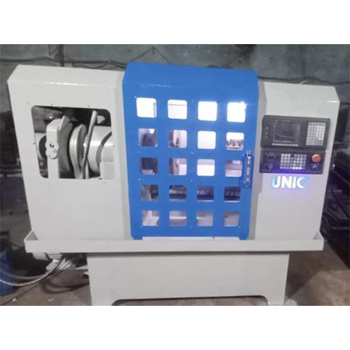 6 Inch Cnc Casing Pipe Threading Machine - Color: White