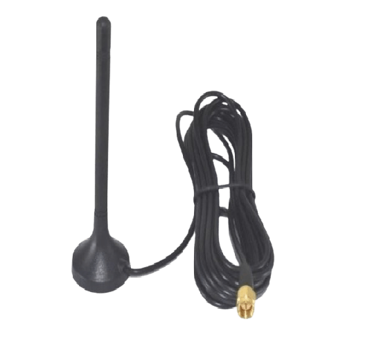 Magnetic Base Antenna 3dBi 800-2500Mhz 2 Mtr