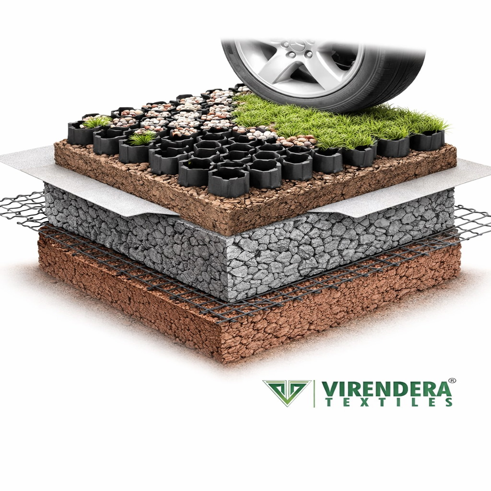 Hdpe Grass Paver - Application: Landscaping
