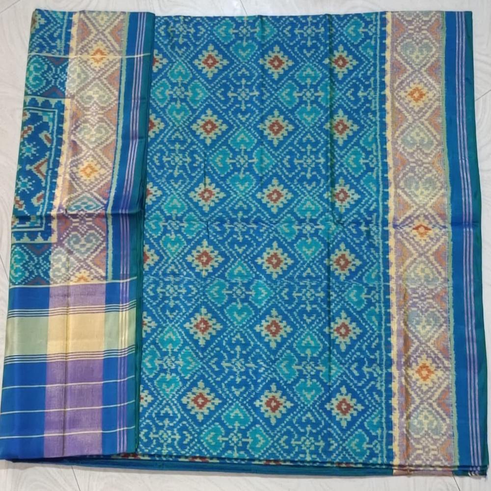 Morpich Color Single Ikkat Patola