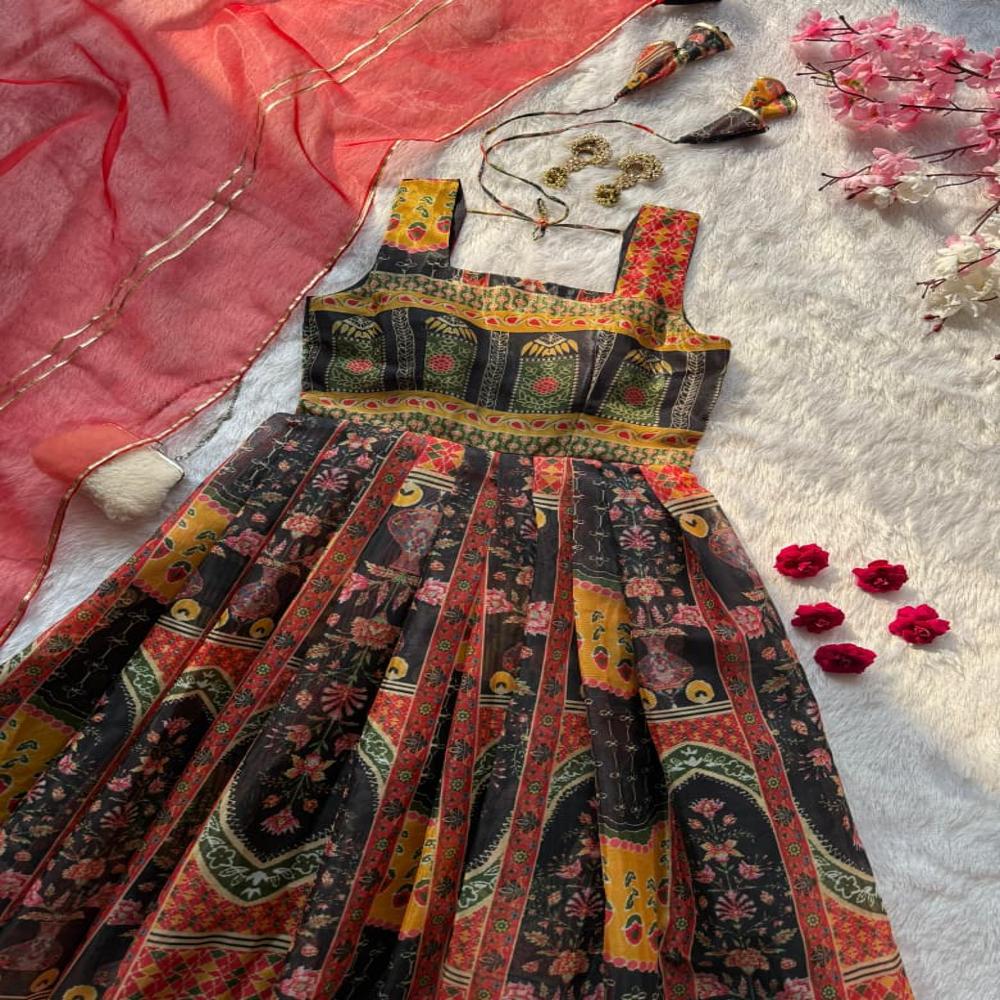 ANARKALI GOWN WITH DUPPATA