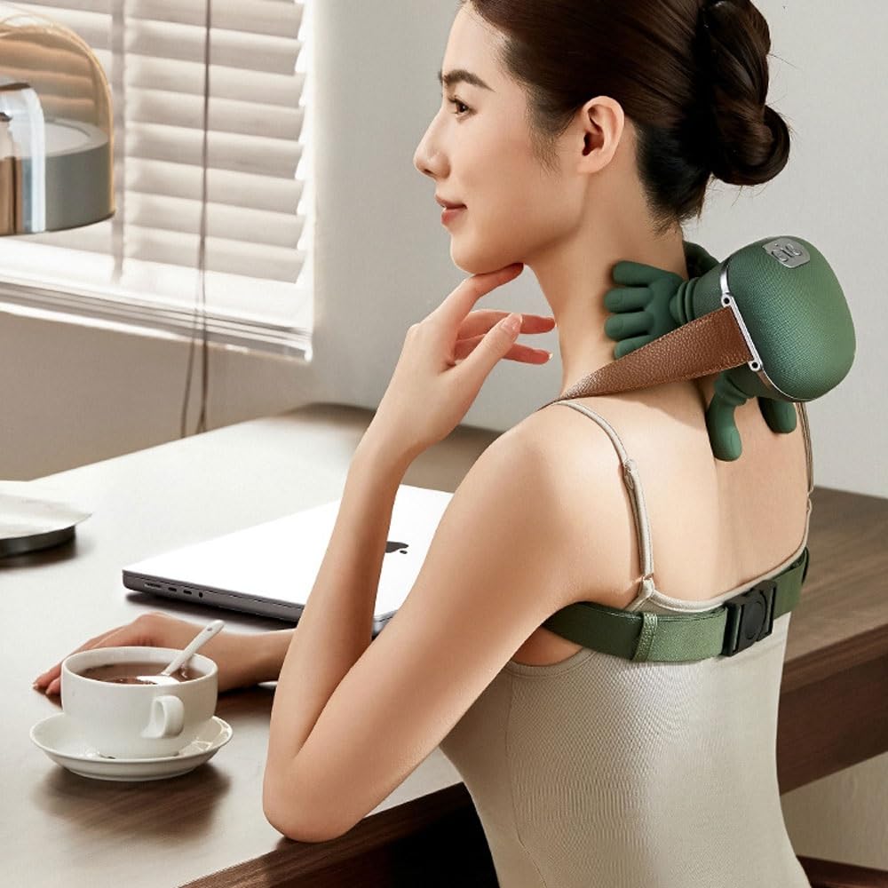 4d Kneading Bionic Neck And Shoulder Massager - Age Group: Adults