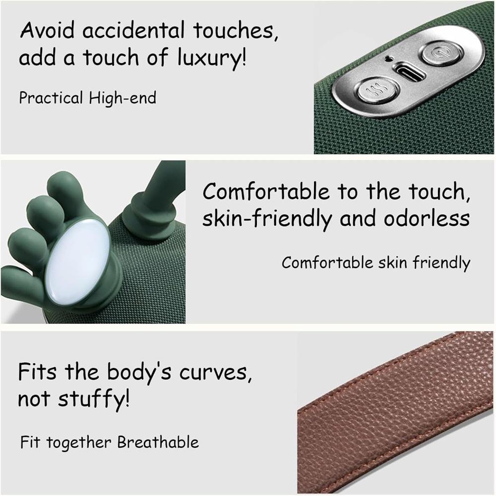 4d Kneading Bionic Neck And Shoulder Massager - Age Group: Adults