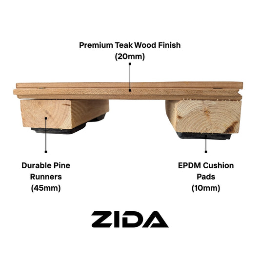 Wooden Flooring - ZIDA Teakwood Floor System