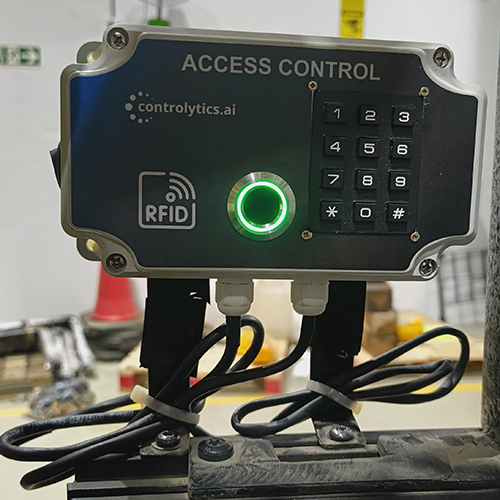 Forklift Biometric Access Control Devices - Color: Black