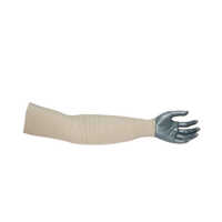 Asl-1303 Arm Protection Sleeve - Polyethylene Film, One Size Fits Most, Transparent | Lightweight, Water Resistant, Elastic Open Ends, Disposable