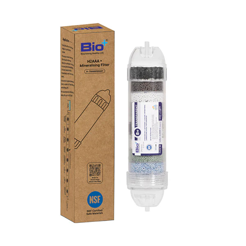 Bio+ 8 8+ Hydrogen-Rich, Alkaline, Antioxidant, Mineralising - H2AAA + Mineralising Water Filter for Household RO or Water Purifiers