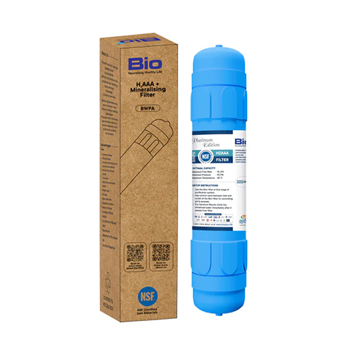 Bio+ Hydrogen-Rich, Alkaline, Antioxidant, Mineralising - H2AAA + Mineralising Water Filter 11 Blue