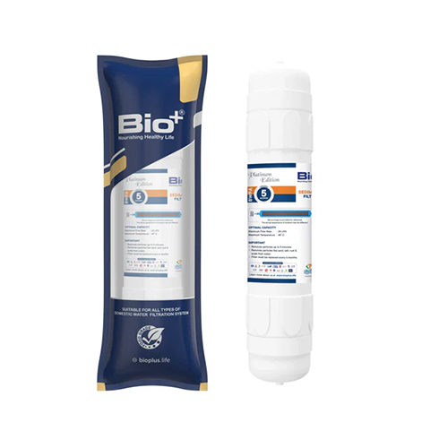 Bio+ Sediment BWPA Filter  5 Micron for Pre-Filtration of RO & UV Water Purifiers