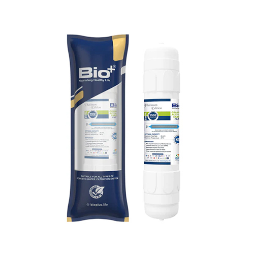 Bio+ GAC Filter BWPA Model Pre-Carbon Cartridge for RO & UV Water Purifiers