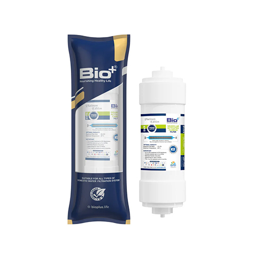 Bio+ GAC Filter SWP Model Pre-Carbon Cartridge for RO & UV Water Purifiers