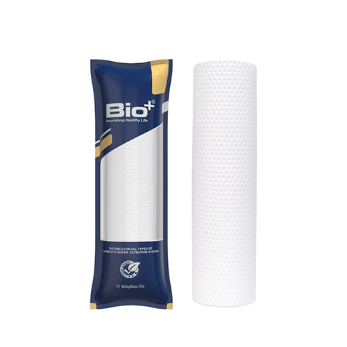 Bioplus Spun Filter for Water Purifier - 90gm 10 Pre Filter Cartridge for RO Solid Filter Cartridge (10 Micron, Pack of 1)