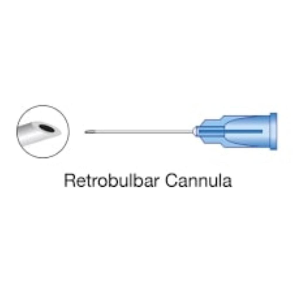 ANESTHESIA DISPOSABLE STERILE OPHTHALMIC RETROBULBAR/PERIBULBAR/SUB TENON CANNULA-19/21/23/25/27G