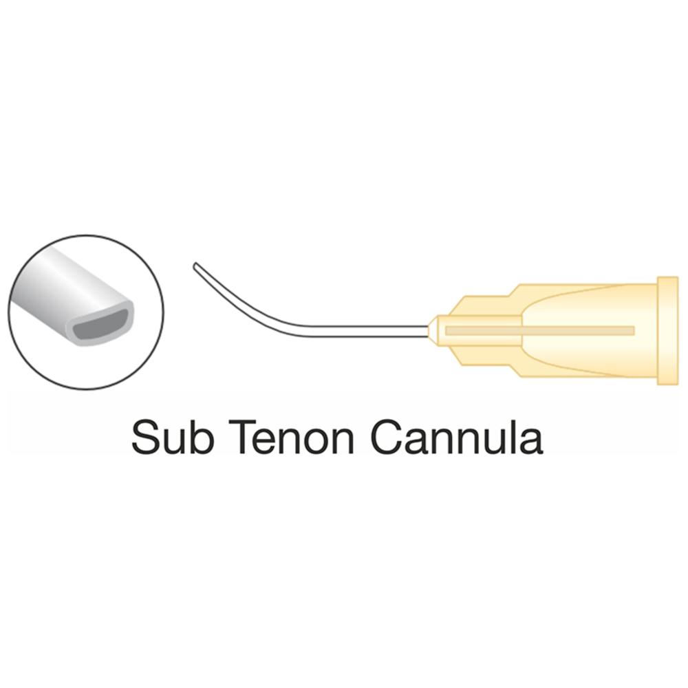 ANESTHESIA DISPOSABLE STERILE OPHTHALMIC RETROBULBAR/PERIBULBAR/SUB TENON CANNULA-19/21/23/25/27G