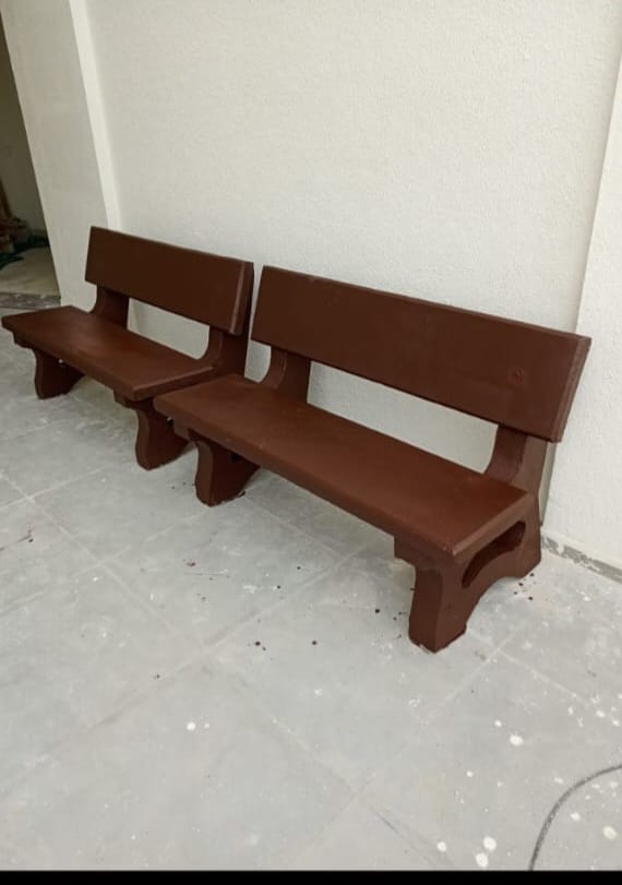 Readymade Bench - Diameter: 1500*300*75 Millimeter (mm)