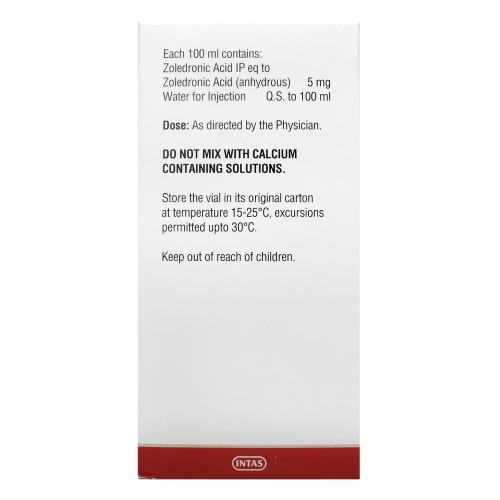 Zolfrac 5 mg Infusion