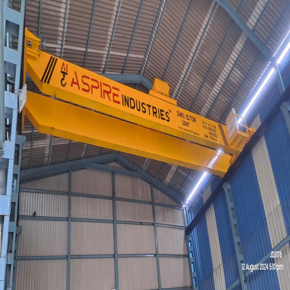12 Ton Overhead Eot Crane - Lifting Speed: 3 To 4 M/m