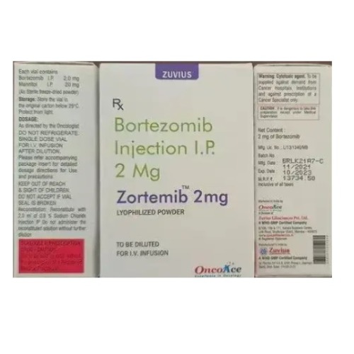 Zortemib 2 Mg Injection - Physical Form: Powder