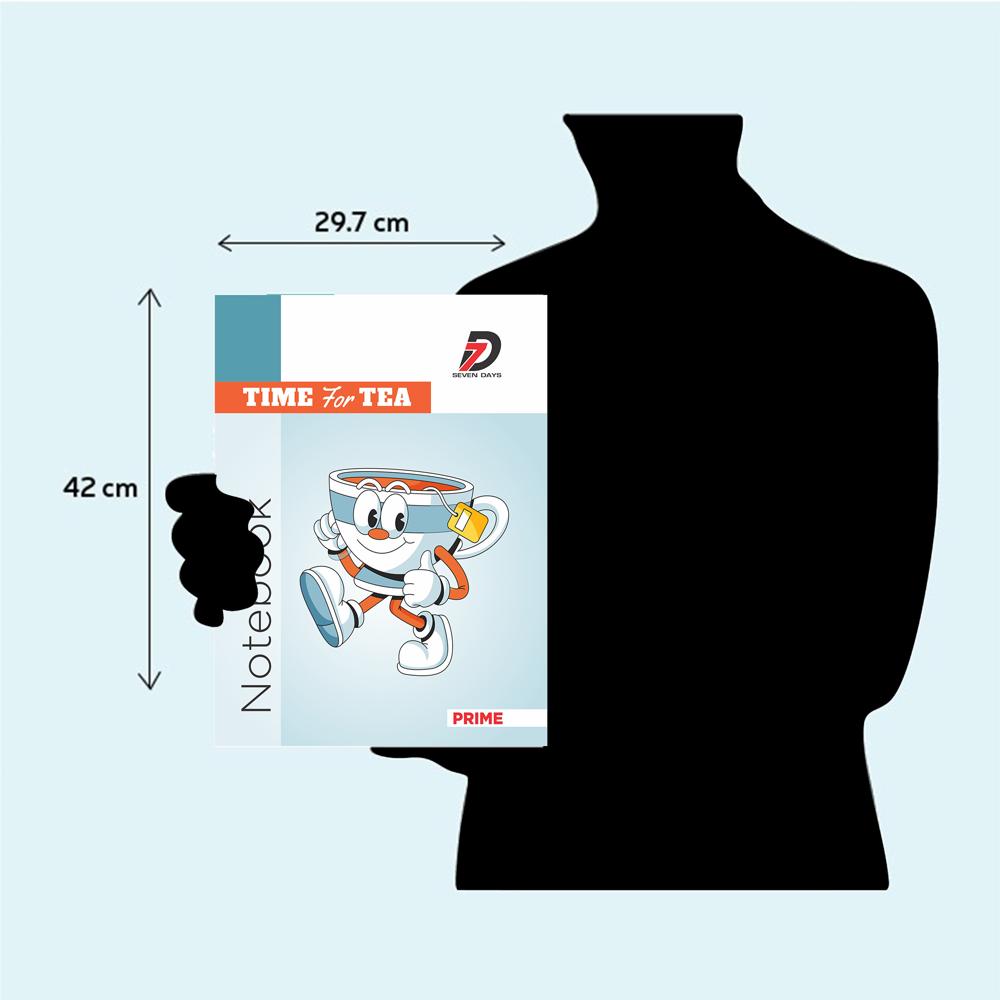 CTC English Notebook 200 Pages | Four Line English Copy | High-Capacity Exercise Book | Prime Series School Stationery | Bulk Four Line Register