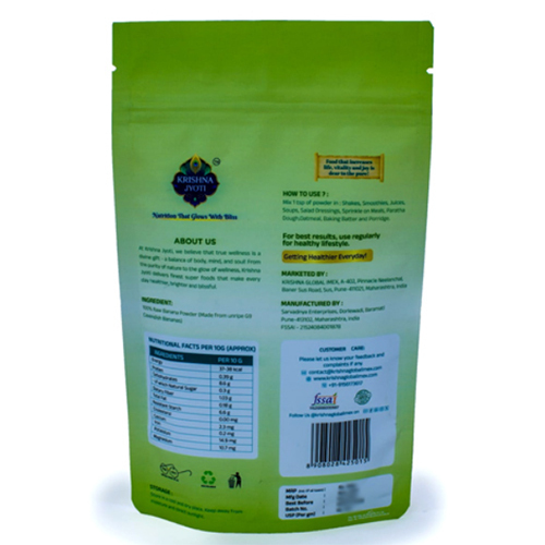 Banana Powder - Storage: Store In A Cool